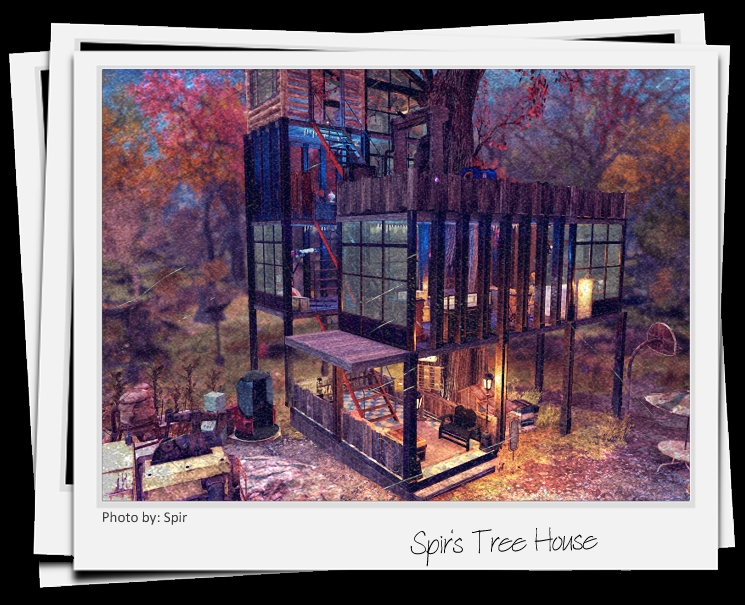 spirv56's tweet photo. My newest camp build in 76, a treehouse built between the Wayward and the BoS checkpoint. #Fallout #Fallout76 #gaming #VirtualPhotography https://t.co/Vbr8GUbypq