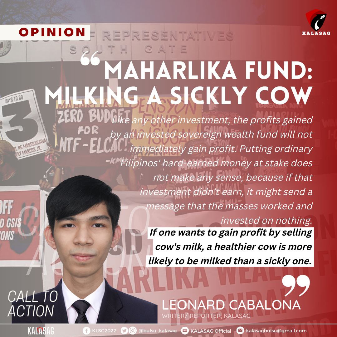 bulsu_kalasag's tweet photo. OPINION | For today’s #CallToAction, here’s a column by @kasangga_drei.
READ: https://t.co/h7TijdR6aV
For more fearless views, visit Kalasag’s website: https://t.co/X6I6yi4yYf
#Kalasag
#ArmorOfTruth https://t.co/QiZXv2ri9d