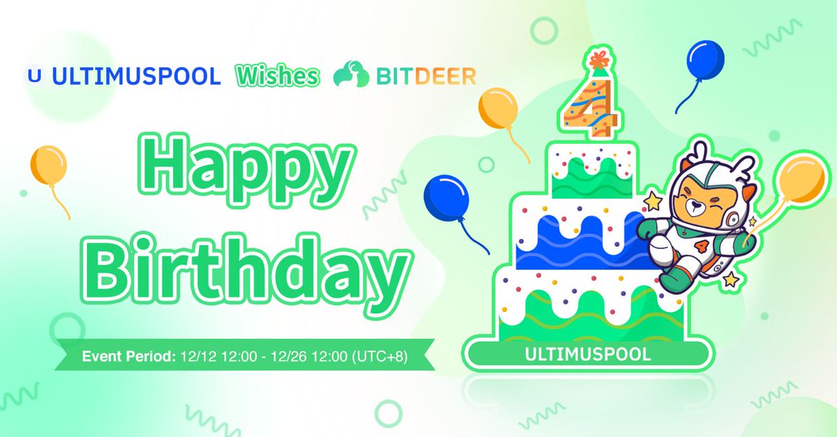 Happy birthday, <a href="/bitdeer/"></a> 🎉🎉🎉
