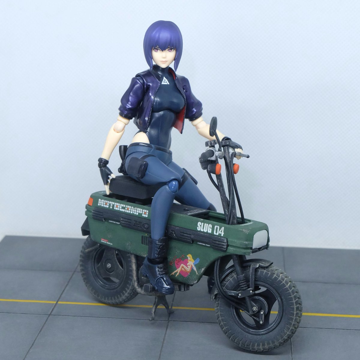 rafaelgumbocart's tweet photo. 1/12 #Honda #Motocompo done. Test ride with #Figma #MotokoKusanagi
#drawingbreak #hobby #plasticmodel #modelkit #motorcycle #minibike #hondamotocompo #plasticwaifu #ghostintheshell #GhostintheshellSAC_2045 #攻殻機動隊 https://t.co/ncwGx0NXLZ