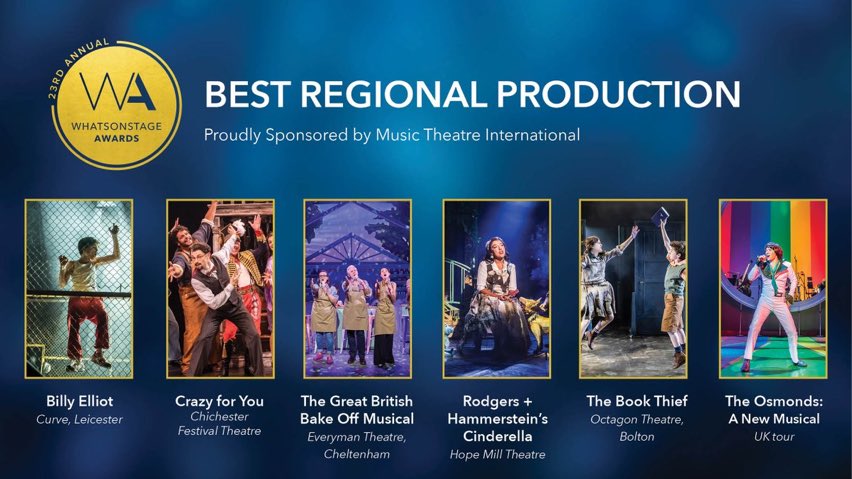 bcracknell's tweet photo. Thrilled to have been a part of these wonderful productions. @GREASEWestEnd  #CHESSDL #BILLYELLIOT @OsmondsMusical @BakeOffMusical https://t.co/yU16o5dxzP