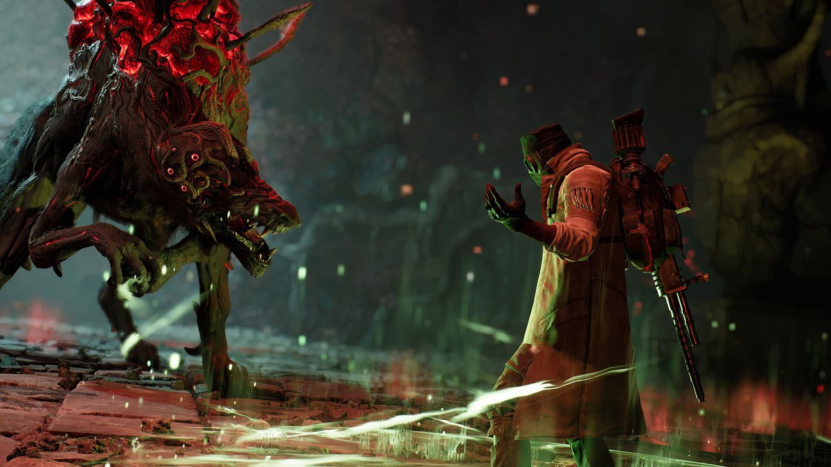 JeffLTalbot's tweet photo. I cannot wait for people to see more of the amazing work we've put into Remnant 2. For now please enjoy some of these absolutely beautiful shots from our game!

#gameawards #remant2 #remnantfromtheashes #gunfiregames https://t.co/tJLTHFPnzY