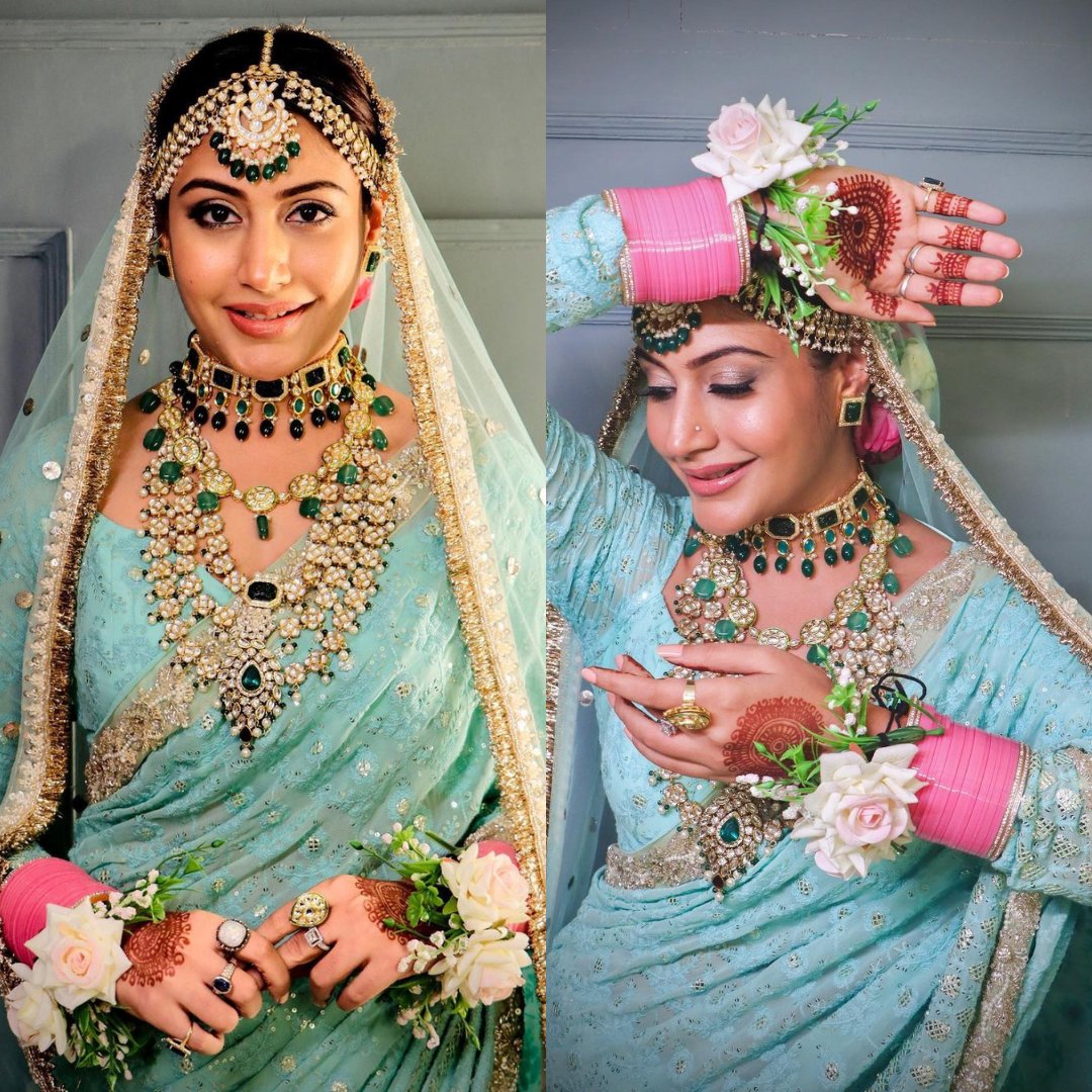 Surbhi Chandana takes our breath away with this beautiful bridal look!!❤️ @SurbhiChandna #surbhichandna #etimestv