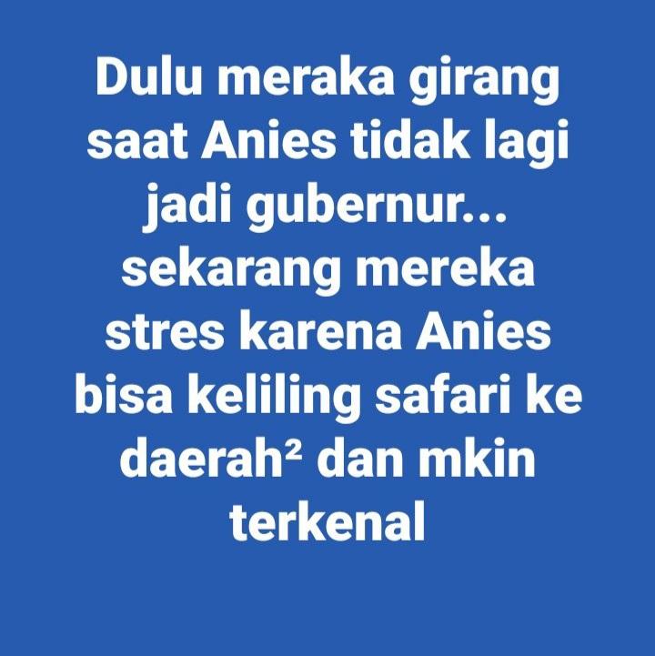 sutanmangara's tweet photo. Anies Tak Sesedih Yang Kalian Inginkan... Rakyat Menyokong Anies Baswedan... https://t.co/JfFj0VYmKg