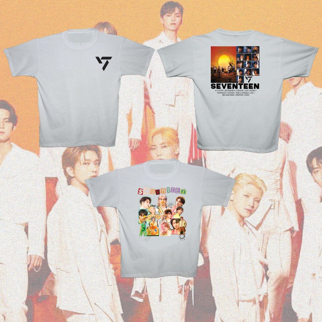 marcusadrienb's tweet photo. Hi guys! hindi na ako masyado dito sa twitter but just want to try posting here. Pandagdag lang sa expense ng family. We're selling Seventeen shirt 
Face The Sun (Front and Back)- P500
Carat (Front Only)-P450
Available sizes: M, L, XL, XXL
#SEVENTEEN #BeTheSuninBULACAN #CARAT https://t.co/I6gD0fnoQO