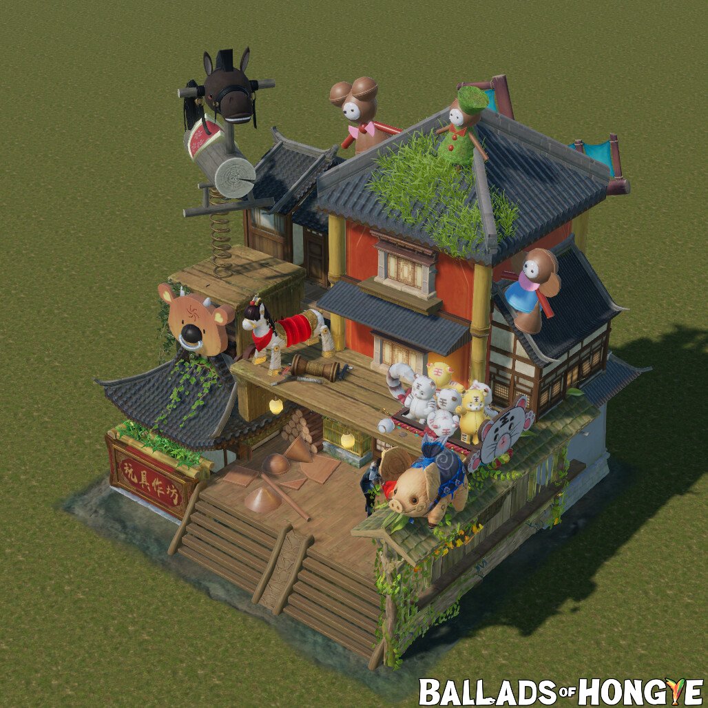 Ballads_Hongye's tweet photo. New Buildings👏
1. Handicraft - Toy Shop (Industry Chain: Public Well → Pine Forest → Toy Shop → Playground)
2. Recreational - Playground (Industry Chain: Public Well → Pine Forest→ Toy Shop → Playground)

😉How do you think of these two buildings? Do you like them? https://t.co/1gOTXVv1jw