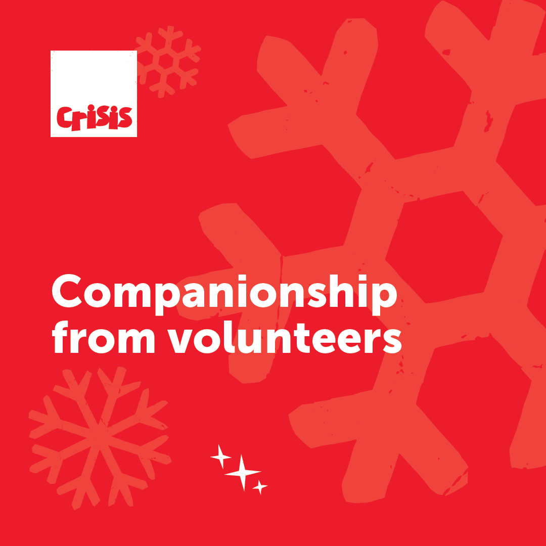 crisis_uk's tweet photo. Here's how a donation to Crisis at Christmas can change the lives of people experiencing homelessness.

Click here to learn more about the impact your donation makes: https://t.co/aOWoS1QFe5 https://t.co/cxmT04rAlA