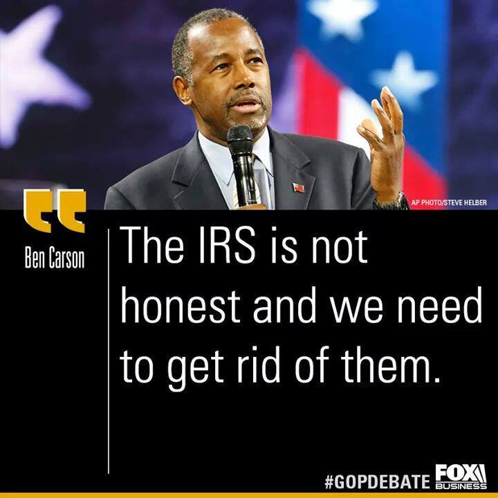 FairTaxOfficial's tweet photo. Of the many diagnoses made by Dr. Carson this one is SPOT ON! #DefundIRS #StopTaxingIncome with #FAIRtax. https://t.co/6KuzaXW9Ya