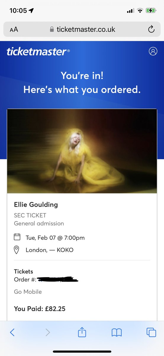 Let’s go!! <a href="/elliegoulding/">Ellie Goulding</a> 🥳