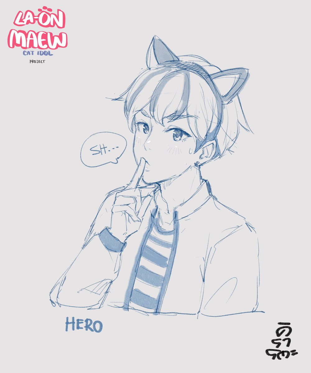Kirato_Earth's tweet photo. เด็กคนนั้นโตมากลายเป็นเธ้อ Set 1 #KanameCGM48 #HeroCGM48 #HomnuanCGM48 #CatIdol #ละอ่อนแมว #KiratoArtwork #CGM48FanArt #CGM48 https://t.co/1oOzbM4bS1