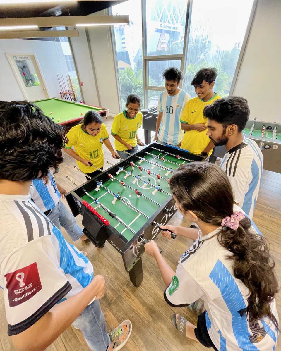 litmus7inc's tweet photo. The FIFA World Cup TRIBE Mania fever in the Litmus7 Kochi office π₯
#tribefc #litmus7tribemania #litmus7tribe #worldcup #soccer #football #worldcupfever #tribevibe #tribeculture https://t.co/WqYt1OTr8Y