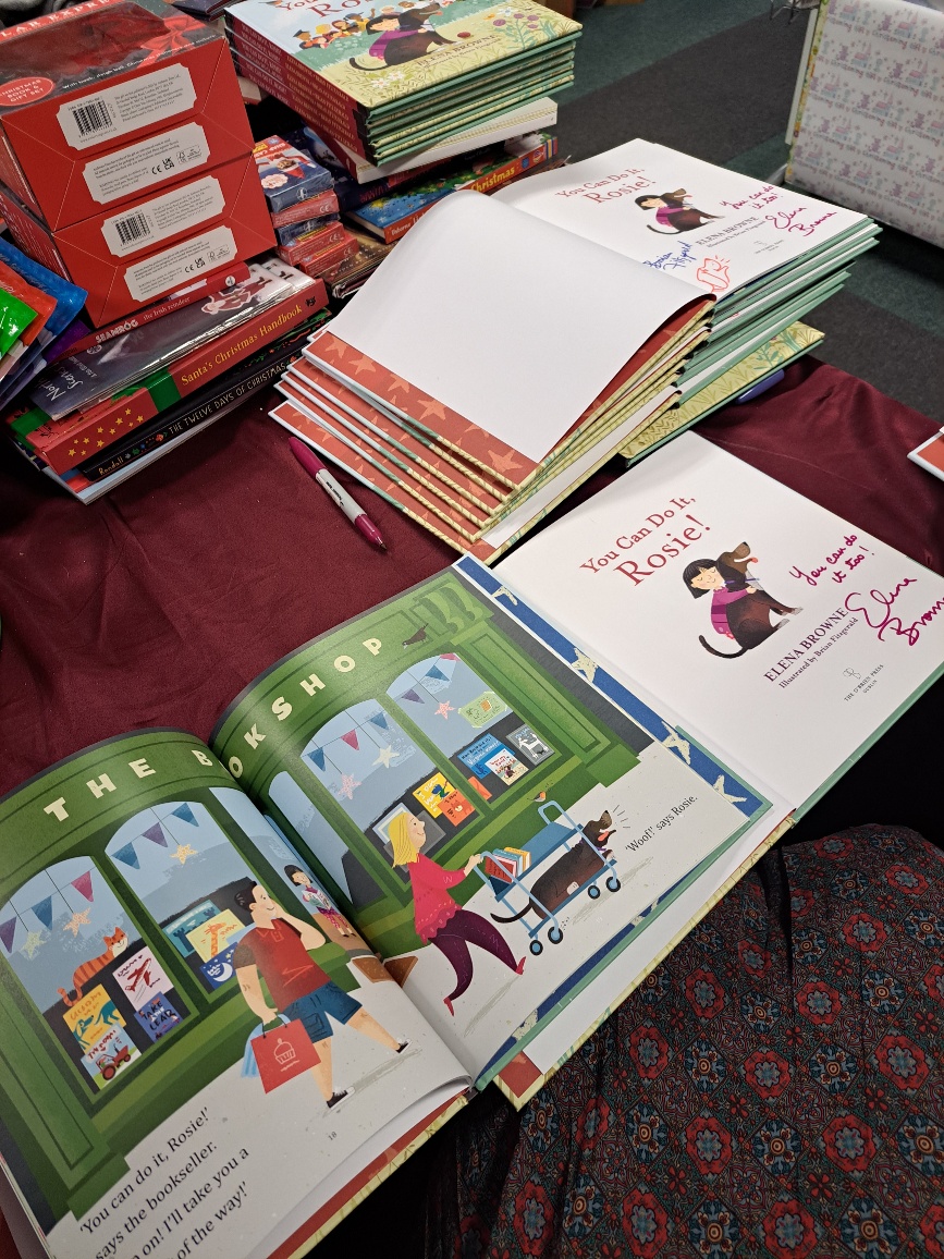 The O'Brien Press (@obrienpress) on Twitter photo <a href="/LaneyBrowne/">Elena Browne</a> & <a href="/brianfitzer/">Brian Fitzgerald</a> had a great time at <a href="/AntoniasBooks/">Antonia's Bookstore</a> signing copies of You Can Do It, Rosie! with Brian doing a beautiful Rosie-themed window illustration 🎨
Take a peek below and stop by to pick up the perfect gift for the dog lovers in your life! 🐶🎁 <a href="/LaneyBrowne/">Elena Browne</a> & <a href="/brianfitzer/">Brian Fitzgerald</a> had a great time at <a href="/AntoniasBooks/">Antonia's Bookstore</a> signing copies of You Can Do It, Rosie! with Brian doing a beautiful Rosie-themed window illustration 🎨
Take a peek below and stop by to pick up the perfect gift for the dog lovers in your life! 🐶🎁