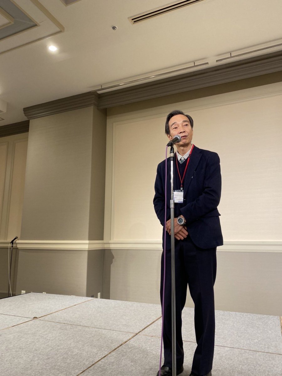 Masayuki Morikawa of @RIETIenglish one of the co-organisers of #AASLE2022 is opening the conference dinner! https://t.co/kIDimfaqE2