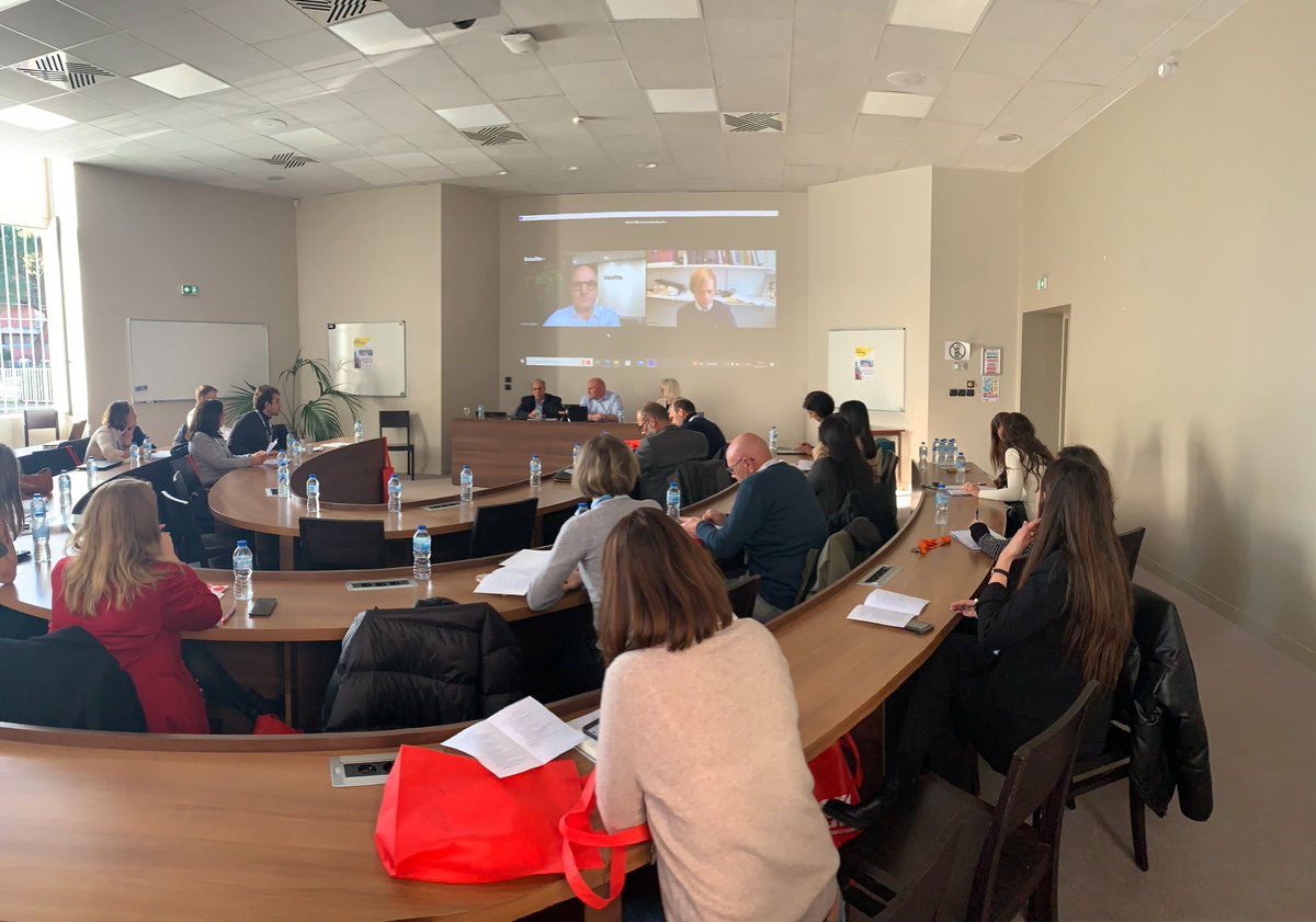 TSM_Toulouse's tweet photo. 🇬🇧 [#Research] The 1st conference of the European M&amp;A Institute took place earlier this week at TSM.

Learn more about this great event on TSM's website 
☞ https://t.co/u4MPi4Qc9b https://t.co/ZSdEF0niFq