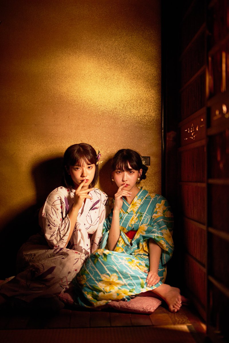 Tsmedstruct's tweet photo. 二人で撮ったのは初めてでした。
雰囲気のあるのが撮れて嬉しかったです。
モデル　蒼咲はるか　@ru_____hao, 朝日奈まお @maokra__
 #サンセット撮影会
#portrait
#ポートレート
#CaptureOne23 https://t.co/z6dyUuKTLt