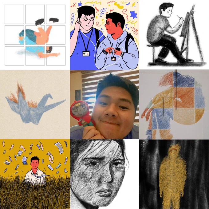 Late entry to #Artvsartist2022!! Really worked hard on diversifying my style this year and I think it paid off!  