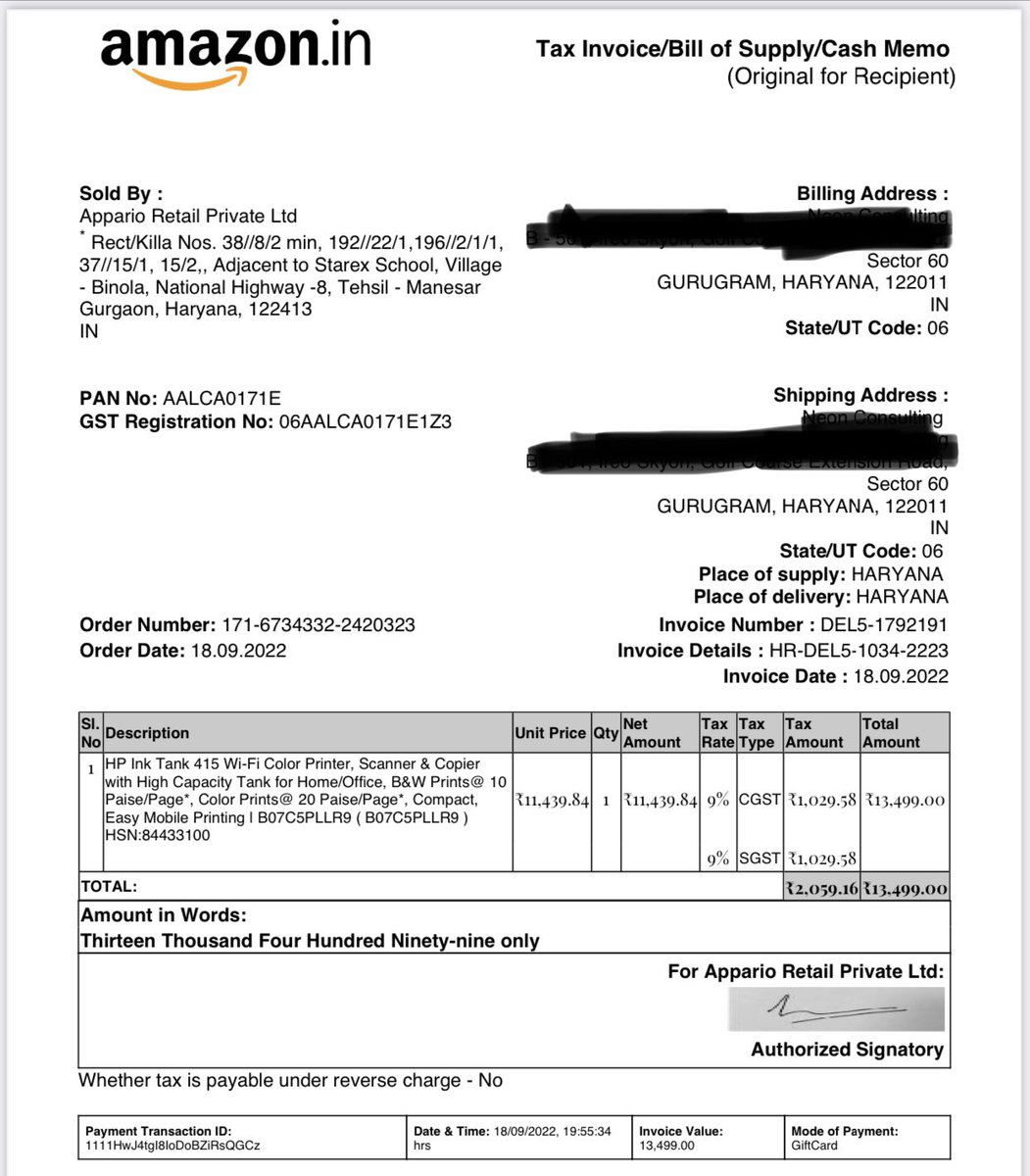 avinasharora's tweet photo. @AmazonHelp Link leads to the attached image. Find order details attached. 
Reachable on registered email id &amp; phone https://t.co/u2sQYmVDG9