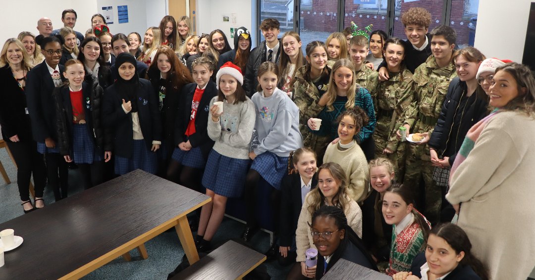 BuryGrammar's tweet photo. ⭐Here are our Matilda stars - staff, cast & crew enjoying a little thank-you breakfast this morning.
🎭You can read the show write-up, by Annabel in Y13 & see the fantastic photos from the shows here: https://t.co/N24kgxS5pt
#BuryGrammarSchool #Matilda #MatildatheMusicalJr https://t.co/Ed1s2a3RpM