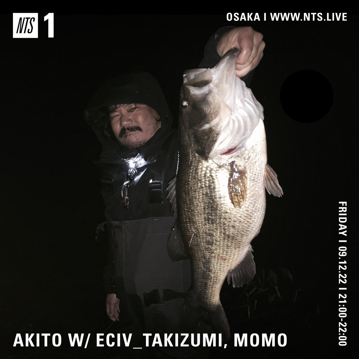 親愛なるAkitoにお誘いいただきNTSで私のDJmixが放送されます。10年以上前のレコード等も使っているので面白いですよ！Kuedoをスクリューして始まるのが私のmixです。片一方の30分はいつもCoolなDJでかっこいいMOMOが担当しています。どんな曲を使っているのか楽しみです🔥