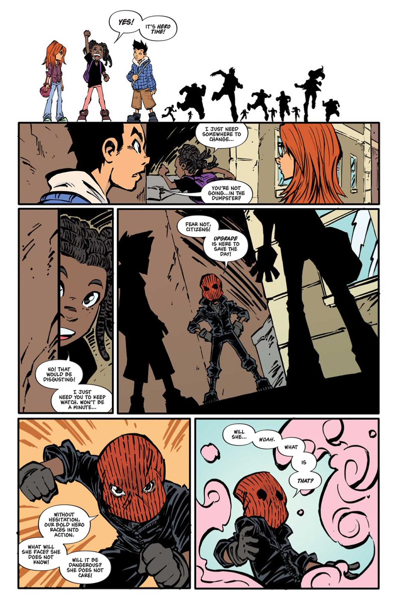 ellaupgraded's tweet photo. In Volume 2: THE STINKER STRIKES, Ella's amateur crimefighting career goes to the next level as she faces her very first supervillain, who smothers the city in a foul-smelling campaign of pungent terror! https://t.co/dAR8eIdGKr