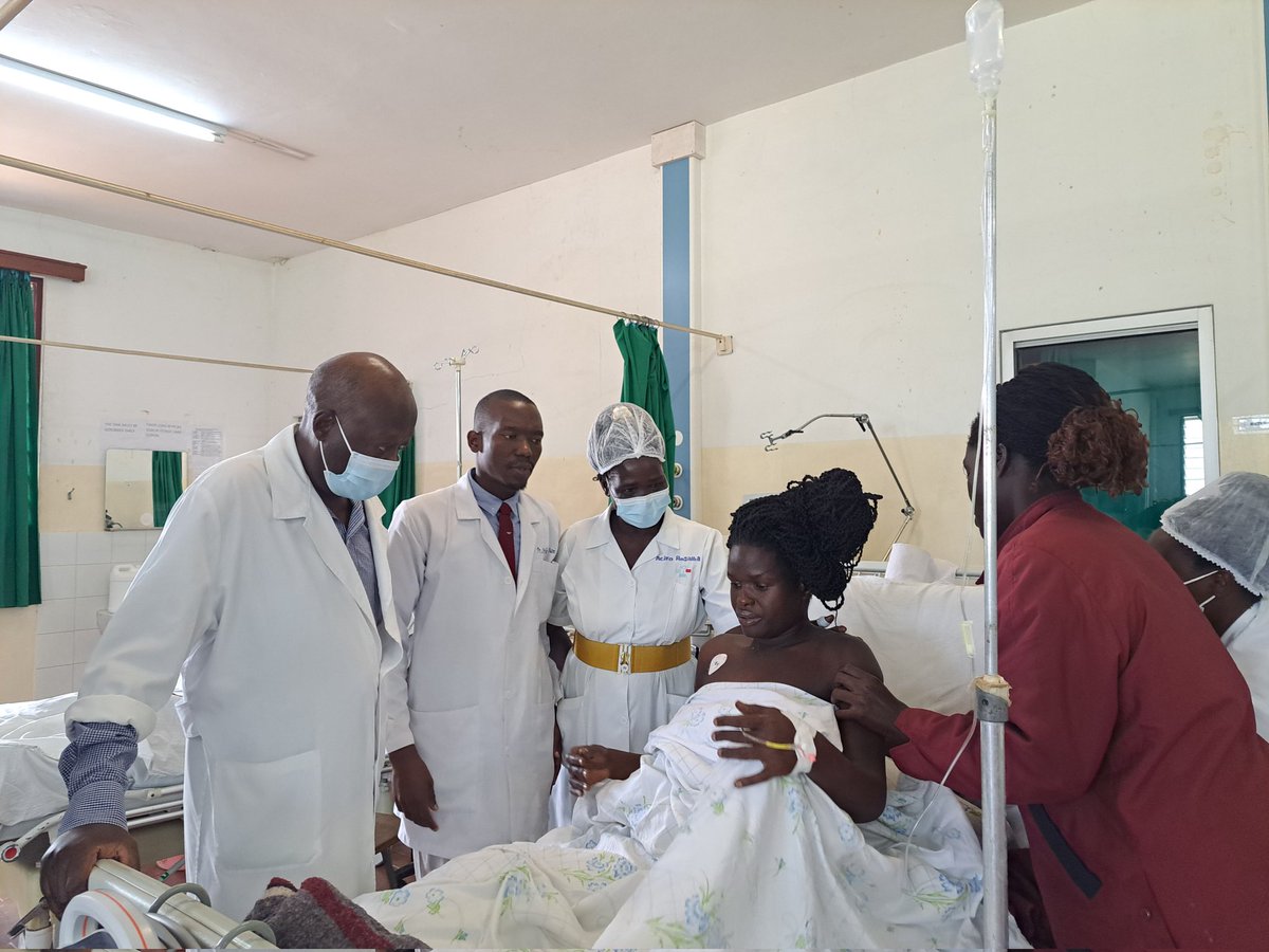 DrOribaDan's tweet photo. 12th case of Peritoneal Dialysis at @lacor_hospital #ICU but 1st of its kind for this postpartum mother with Preclampsia & Kidney failure, a dangerous pregnancy complication xterised by high blood pressure. Her Kidney function geating Normal. #Lacor Hospital, Restoring Hope. https://t.co/zuCsUMkPuQ