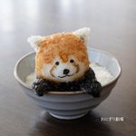 食べられなくなっちゃいそうなくらい可愛い!レッサーパンダをモチーフにした、可愛すぎる「おにぎり」!