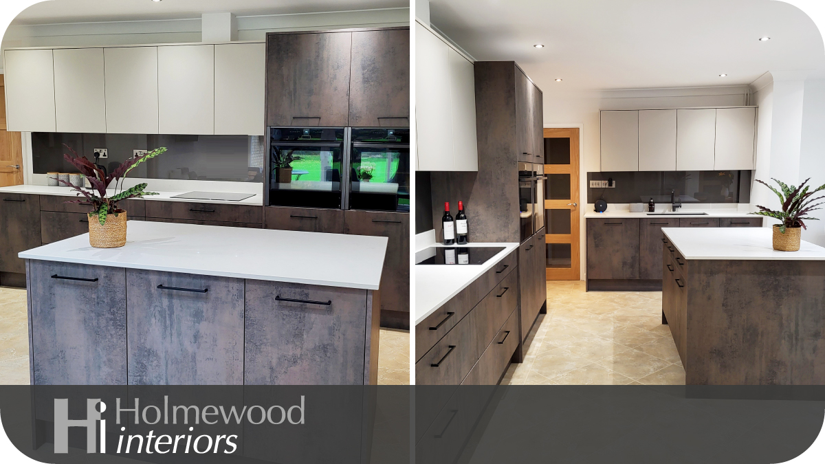 The finishes of this modern kitchen were chosen to create a beautiful feeling of sophisticated minimalism with an industrial feel.

For more kitchen inspiration: holmewoodinteriors.co.uk/bespoke-kitche…

#KitchenDesign #KitchenInspiration #InteriorDesign  #Konigstone #QuartzWorktops #NEFFpassion