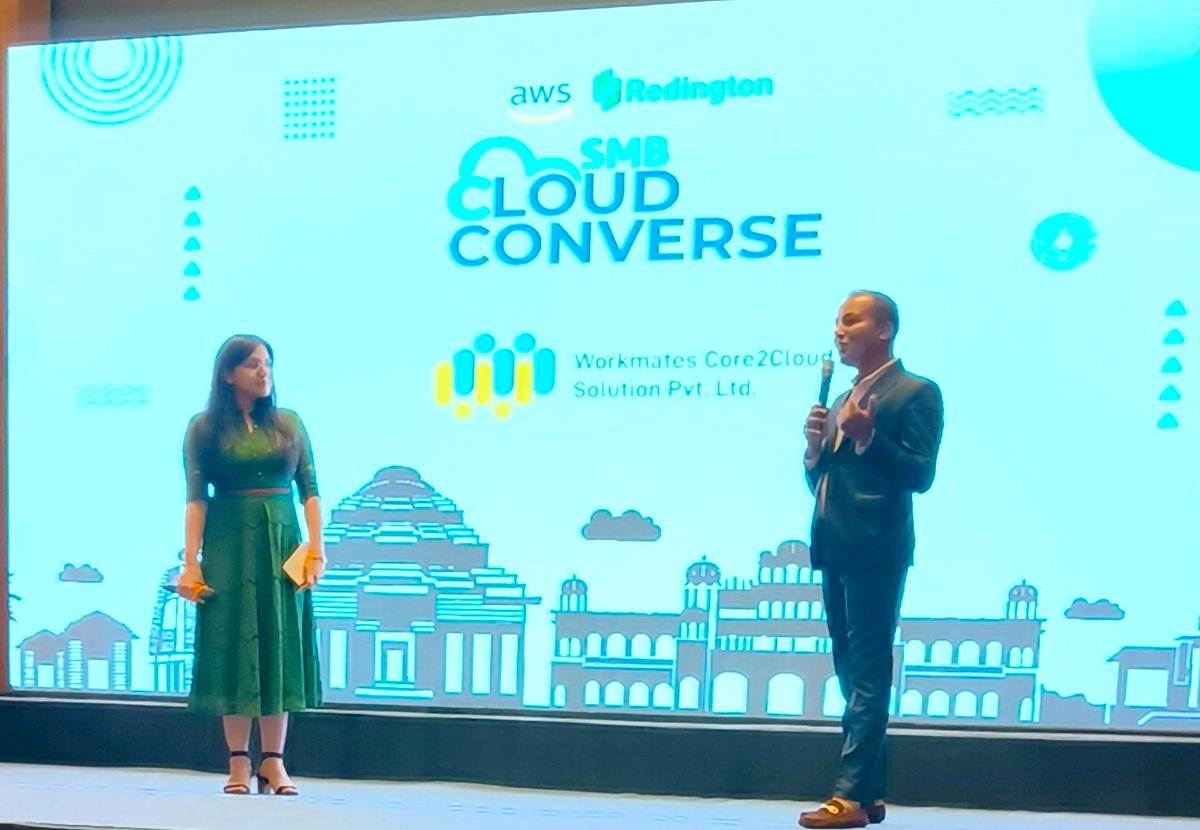 gemini_services's tweet image. Siddharth Samal, Director – Sales &amp;amp; Account Management, #GeminiConsultingServices, has addressed a gathering of customers and partners at the SMB Cloud Converse event in Bhubaneswar. The event was organized by @AWScloud, #WorkmatesCore2Cloud and @Redington_ltd.

#SMBCloudConverse