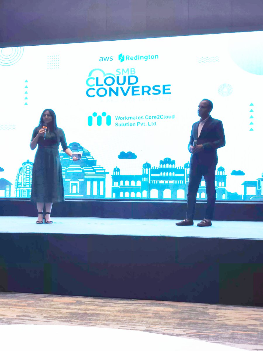 gemini_services's tweet image. Siddharth Samal, Director – Sales &amp;amp; Account Management, #GeminiConsultingServices, has addressed a gathering of customers and partners at the SMB Cloud Converse event in Bhubaneswar. The event was organized by @AWScloud, #WorkmatesCore2Cloud and @Redington_ltd.

#SMBCloudConverse