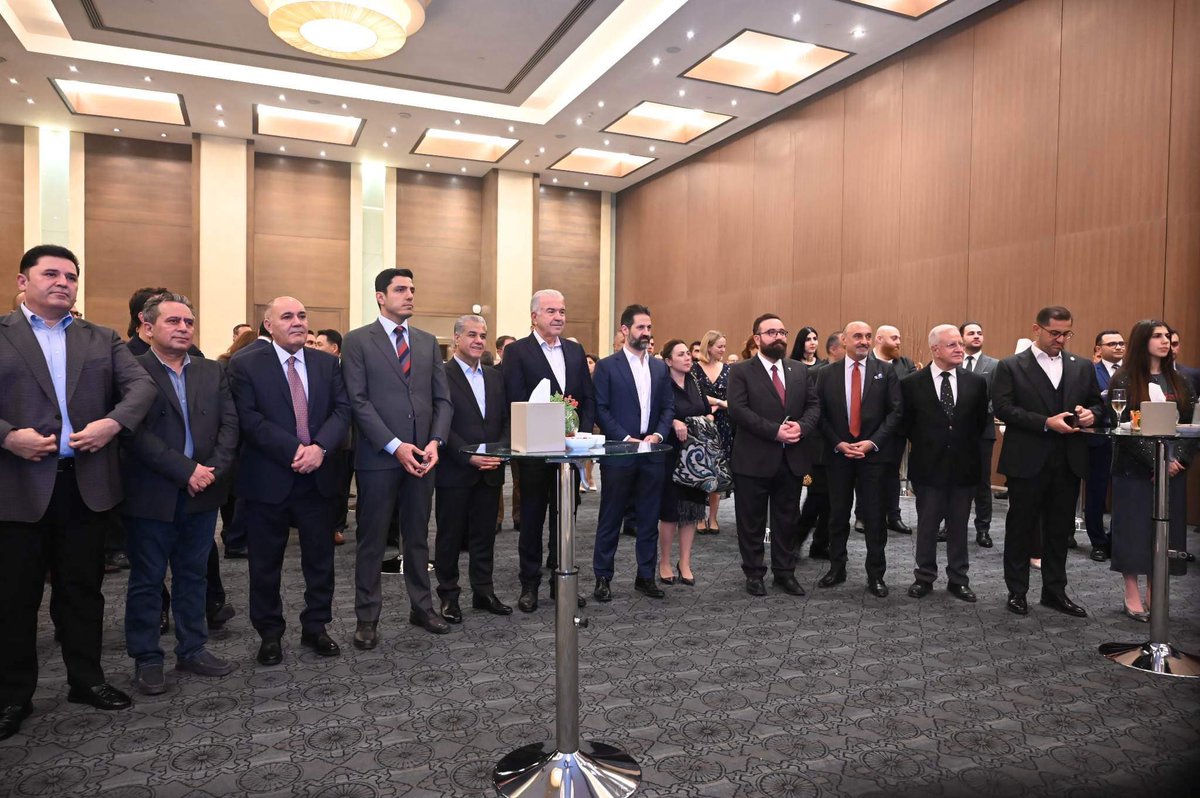 FalahMustafa's tweet photo. I joined friends and colleagues on Wednesday evening to bid farewell to @ukinerbil Consul General @DavidHuntFCDO.

Thank you for your friendship and dedicated support. It has been a pleasure working with you.

I wish you all the best on your next adventure &amp; hope to see you soon! https://t.co/nUDSIfIx2U