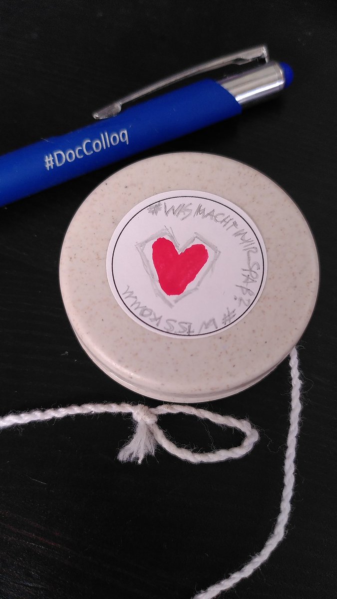 katzensushi's tweet photo. Was bei #wisskomm für mich wichtig ist: dass es mir Spaß macht! 
Vielen Dank @geierandrea2017 für die super Keynote bei #doccolloq2022 @ColloqDoc https://t.co/MMcSJrZsFO