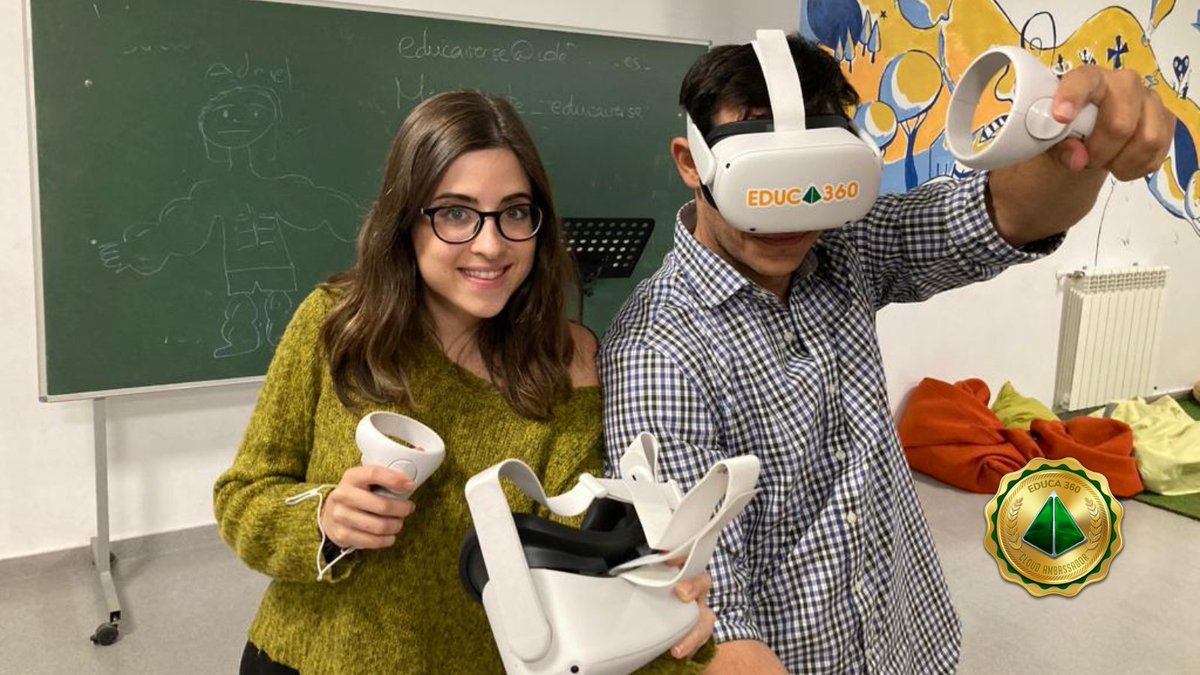 educa360_EdTech's tweet photo. El @colemiralmonte se suma al #MetaversoEducativo

🧑🏻‍🏫 Los profesores del Colegio Miralmonte (Cartagena) ya disfrutan de sus Kits de #VR para potenciar las clases.

👨🏻‍🎓 Tras finalizar el Plan Formativo, han obtenido la certificación en el uso de la plataforma y Educamaker. https://t.co/19QvIGXYPJ
