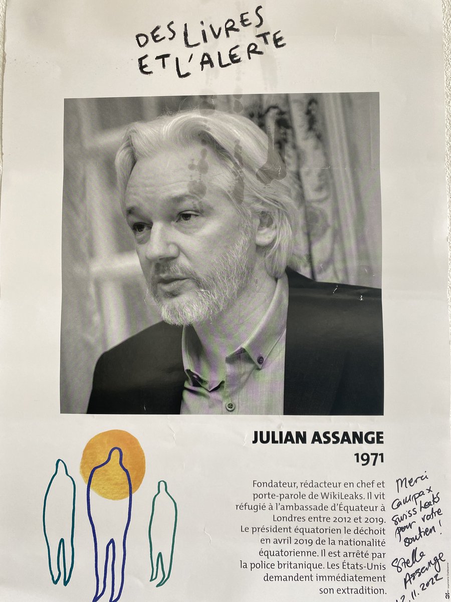Wir waren im November am Salon des <a href="/mlalerte/">Maison des Lanceurs d'Alerte</a> und haben mit <a href="/Stella_Assange/">Stella Assange</a> gesprochen. In der Schweiz haben Whistleblower immer noch ein sehr negatives Bild in der Gesellschaft. Das müssen wir ändern.