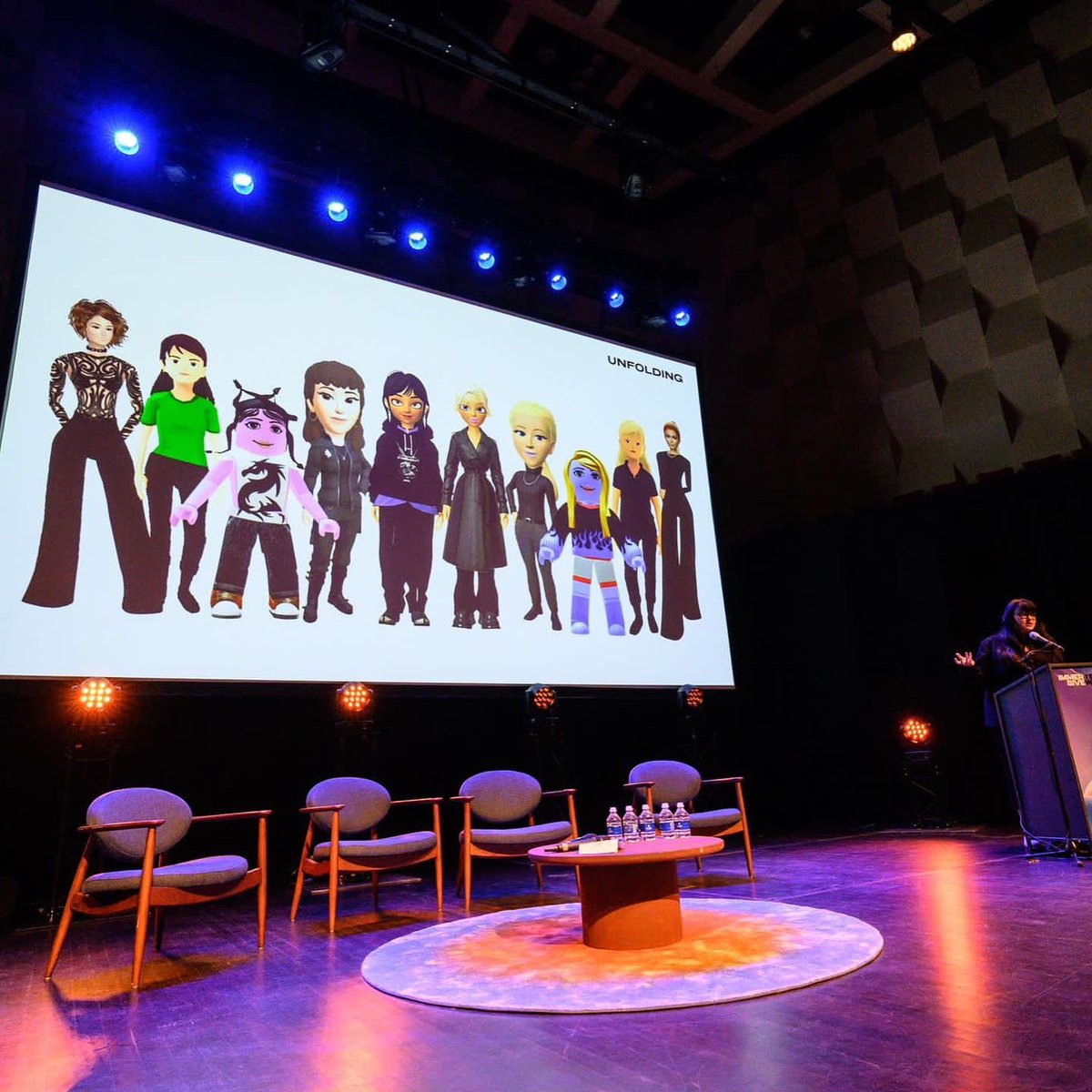 Thanks Immersive Tech Week and <a href="/VRDays/">VRDays Foundation</a> for inviting me and letting me share about digital fashions big hopes and dreams and our project about avatars and body in web3 🦾