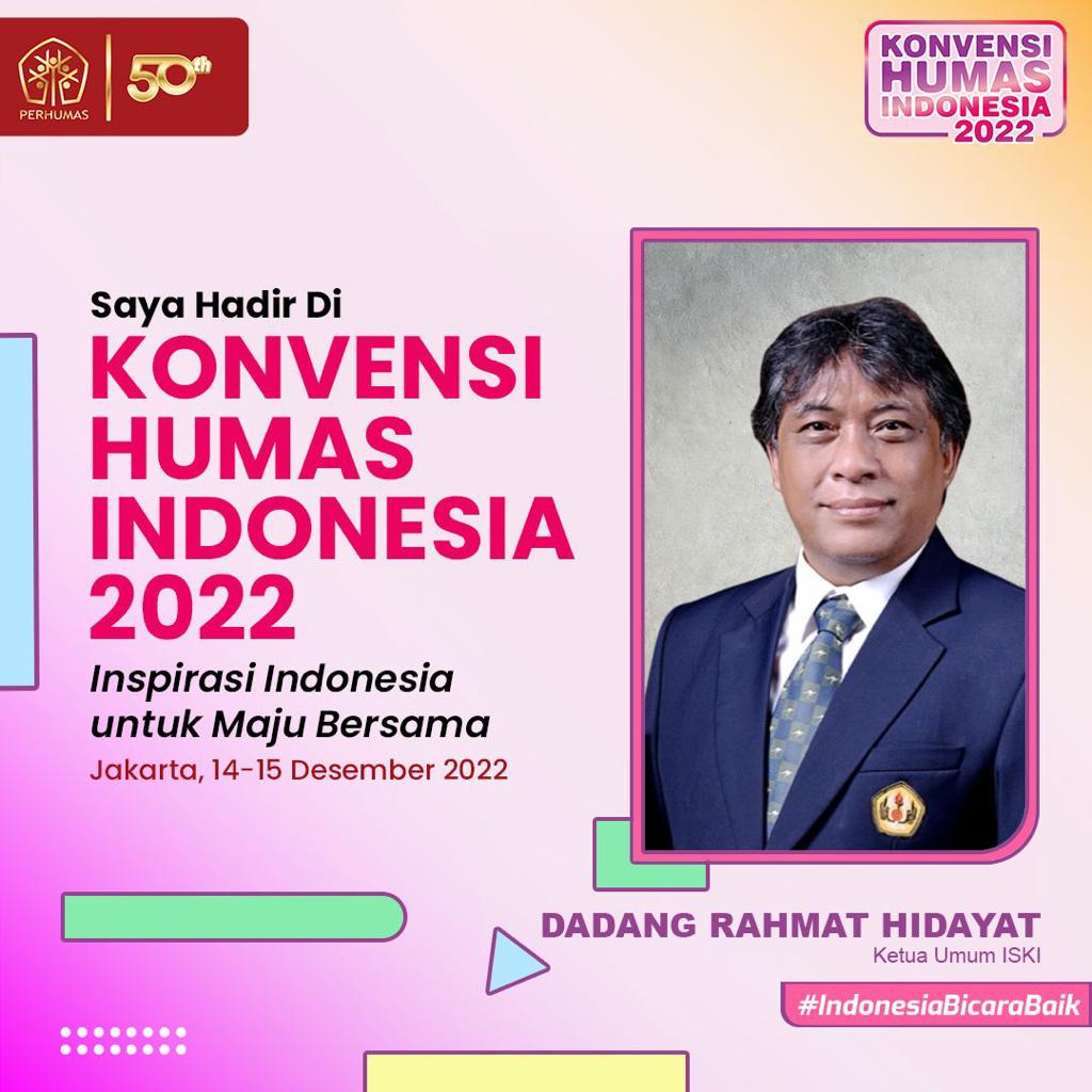 #KonvensiHumasIndonesia 2022 hadir mengusung tema Inspirasi Indonesia untuk Maju Bersama. Dalam momen spesial #50TahunPERHUMAS, kali ini kegiatan berlangsung secara hybrid.

DAFTAR SEKARANG:
bit.ly/KonvensiHumasI…
*Paling lambat Selasa, 13 Desember 2022

#IndonesiaBicaraBaik