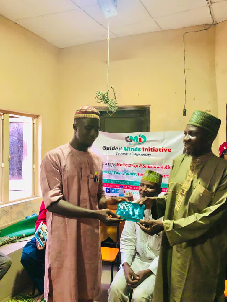GuidedMinds21's tweet photo. Guided Minds Initiative @GuidedMinds21 in Collaboration with @ndlea_nigeria Niger state and the presence of Zonal office are at Atta'awun Educational Services for youths Sensitization it was successful and educative and enlightened. #WADA #PADA #GMi #DontStartIt #NoToDrugs 

@MMA https://t.co/kreR9T92cZ