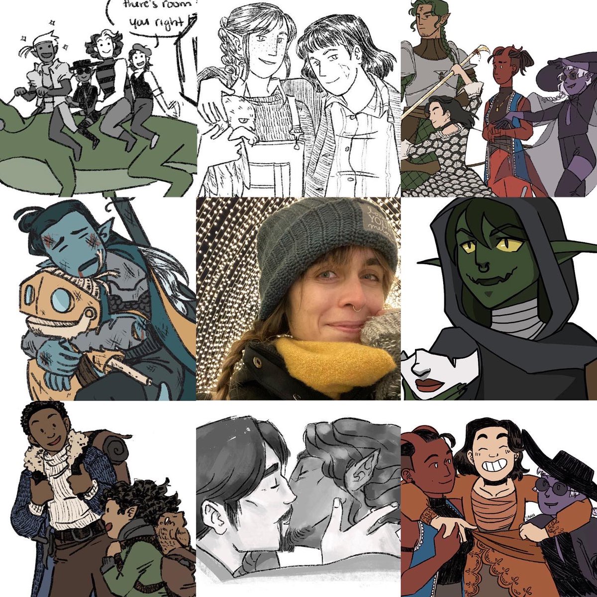 Another year, another art vs artist without backgrounds ✨#artvsartist2022 