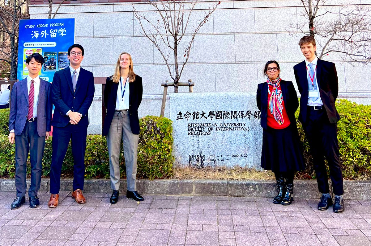 Ce matin nous avons rencontré l’équipe des Relations internationales de la Ritsumeikan University pour présenter le paysage de l’enseignement supérieur de la FWB et d’échanger sur les défis post-pandémie à relever en tant que Service des Relations internationales #BEmissionJPN