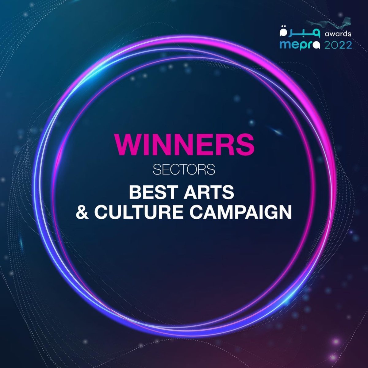 2pointzerogroup's tweet photo. Congratulations to @ViolaComm’s team on the Best Arts & Culture Campaign Award presented by the Middle East Public Relations Association | @MEPRA_org for their work on the #SheikhZayedFestival campaign.
#MultiplyGroup #ViolaCommunications #MEPRA #SZF #PR https://t.co/R1ypsuH8qq