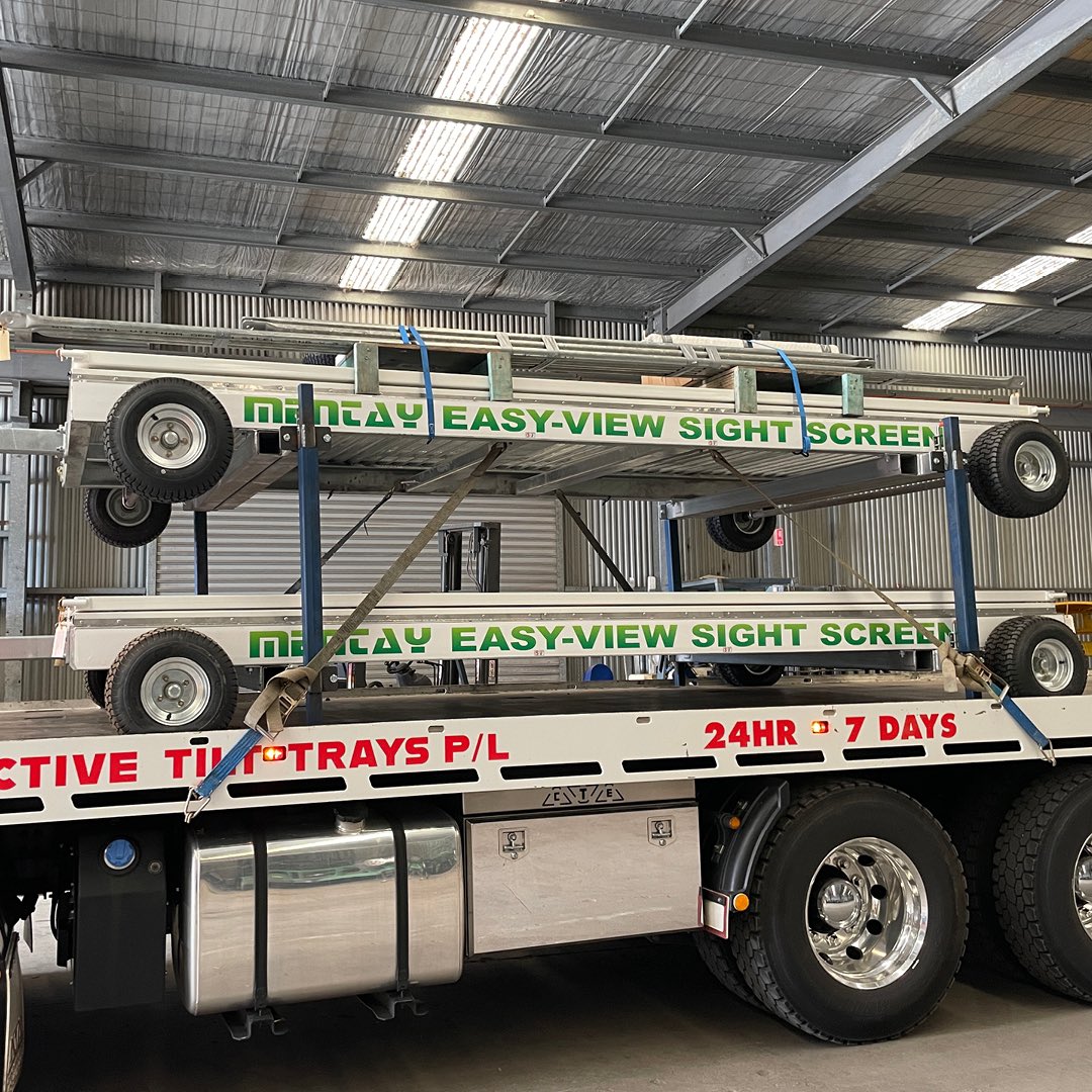 Mentay Easy View Sight Screens heading to the team at Waverley oval, for the Stonnington City Council.

#mentayturfgear #cricket #malverneast #waverleyoval #stonningtoncouncil