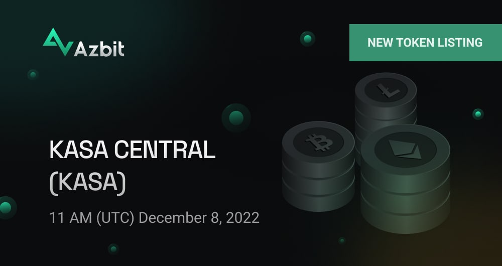 Get ready guy, Our Coin $KASA is being listed on azbit.com exchange today 09 December 2022, trading opens exactly 11 AM UTC <a href="/azbit_news/">azbit.news</a> 

📌 Deposit is now open: 
azbit.com/deposit/KASA

📌 trading link:
azbit.com/exchange/KASA_…

CMC Listing is coming shortly after