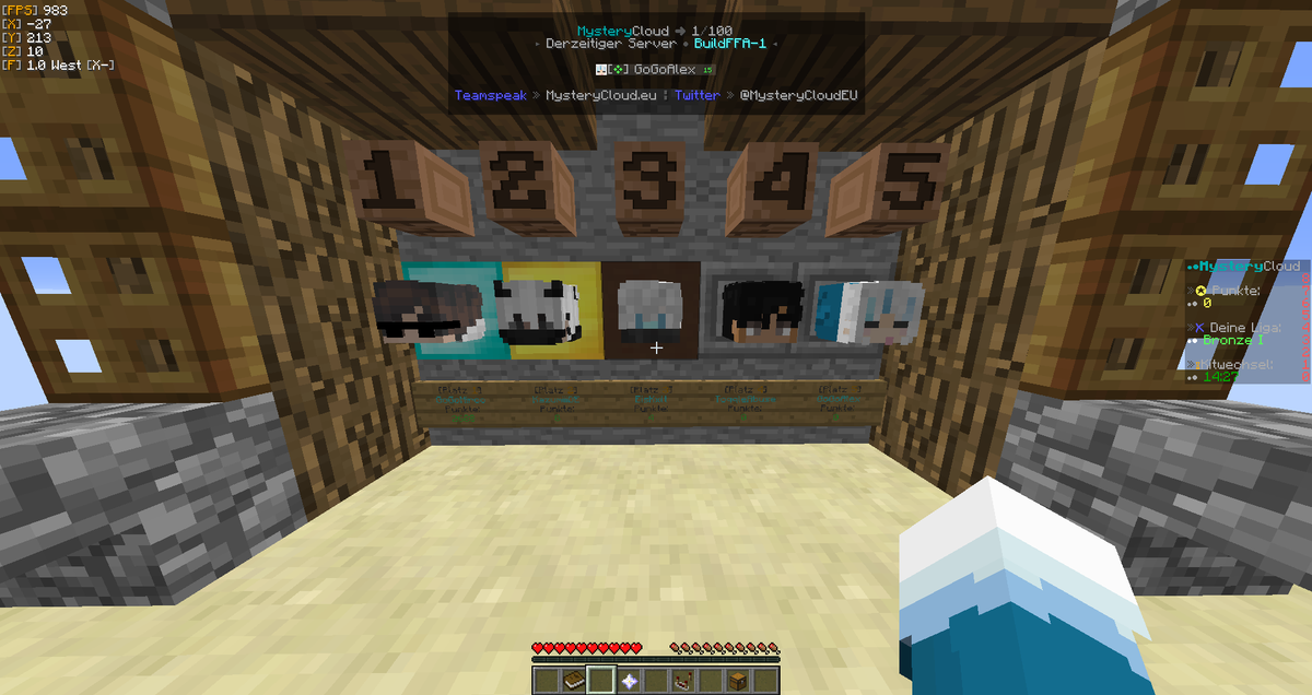 MysteryGamesIO's tweet image. Morgen am 10.12.22 um 14:30 ist der Serverstart von @MysteryCloudEU wir laden euch alle herzlich ein zum zocken!

#Minecraft
#Eröffnung
#Serverstart
#MinecraftServer
#BuildFFA
#CityBuild