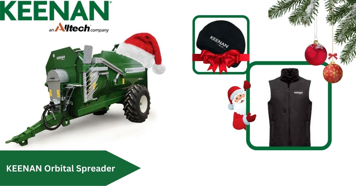 On the eight day of Christmas, the Nation’s No.1 Diet Feeder gave to me… a KEENAN Orbital Spreader🎅

Follow us and like this post to be in with a chance of winning a KEENAN hat and bodywarmer🎄