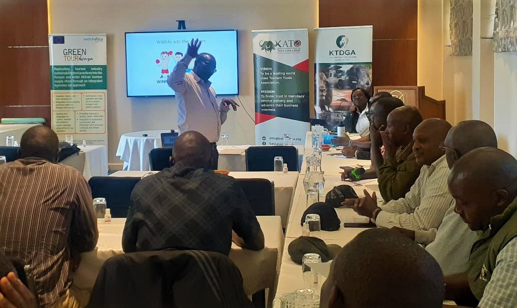 Session 2 of Responsible Tourism Training for Kenya Tour Driver Guide Association (KTDGA) organized by the GreenTour Project.
#Greentour