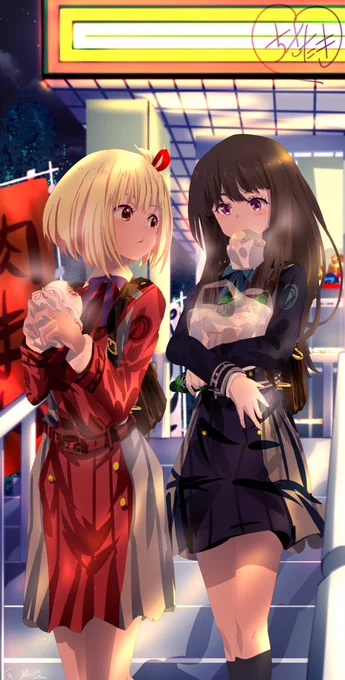 千束に似てきました #リコリコ 