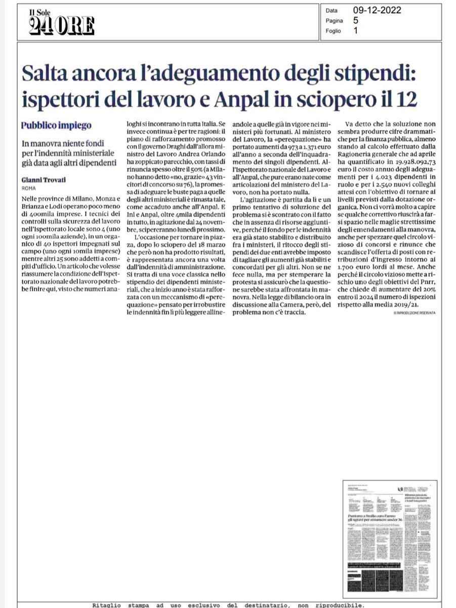 MicappeMc's tweet photo. I dipendenti dell'Ispettorato nazionale del lavoro scioperano contro lo stipendio ridotto dal 2020

#tutelachititutela
#ispettoratodellavoro
#sciopero12Dicembre

@CalderoneMarina 
@INL_gov 
@MinLavoro 
@GiorgiaMeloni 
@quirinale
@cgilnazionale
@cislfp
@FpCgilNazionale https://t.co/IoStYsUgQ0