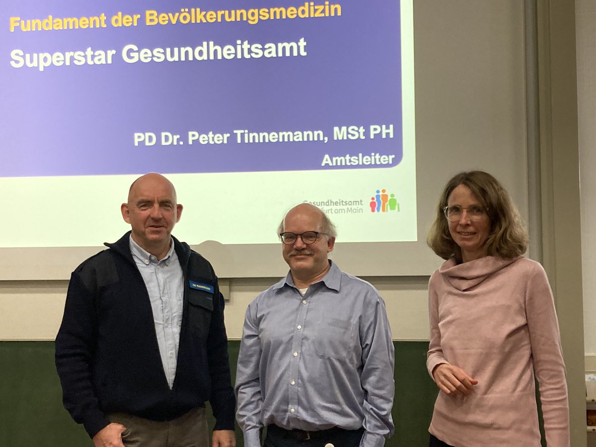 Danke für spannenden Austausch zu #Bevölkerungsmedizin &amp; freue mich auf weitere die Zusammenarbeit Prof Dr Schmitz &amp; Prof Dr Joos wichtiger Schritte der <a href="/uktuebingen/">Uniklinikum Tübingen</a> : Öffentliche Gesundheit #ÖGD an medizinischer Fakultät etabliert