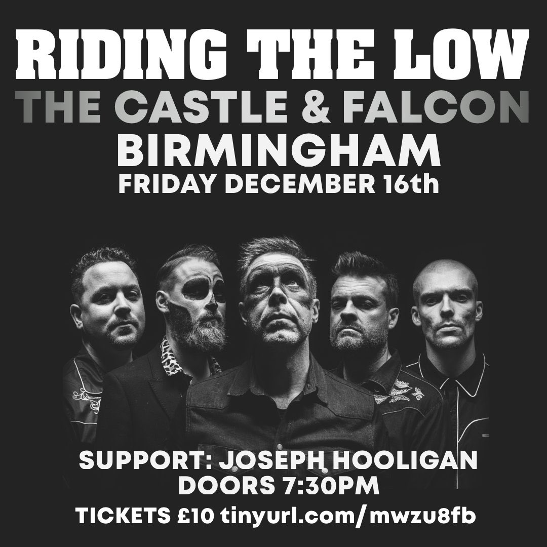 rtlfans's tweet image. ⚡️ONE ⚡️ WEEK ⚡️ TODAY⚡️
Until @ridingthelow play at @CastleandFalcon Birmingham!
See you down the front 🤘🏻