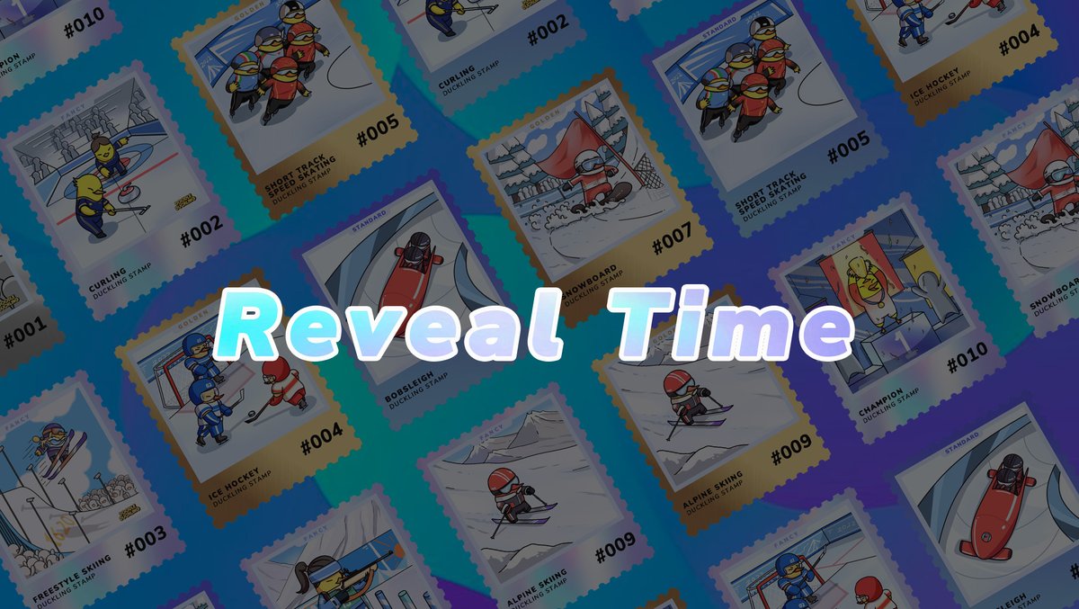 👀Although we haven't finished the full mint, we will reveal ducklings in 48 hours.After revealing, you can still MINT ducklings for free！
👉Reveal Time:12/11 12:00 UTC+8
➡️Free MINT:doodleduckling.com

#NFTCommunity #NFTCollection #FreeMint