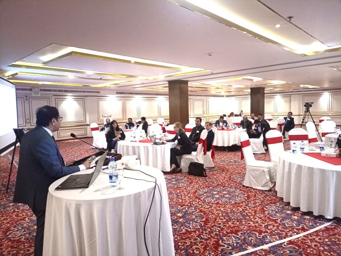 ndrmfpk's tweet image. Addressing the Global Risk Modelling Alliance (GRMA) workshop CEO @ndrmf highlighted Risk Modelling key for resources mobilization regarding climate Risk Finance,@ndrmfpk is developing DRF strategy/Nat-Cat Model, which covers Floods, Earthquake, Drought and Tropical cyclone